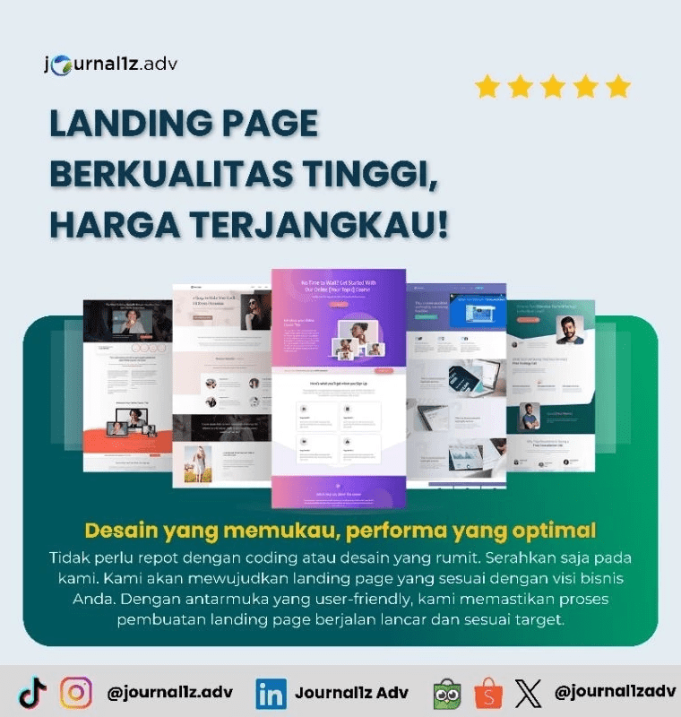 Pembuatan Landing page